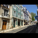 Gekachelte Fassaden, die für Lissabon typisch sind